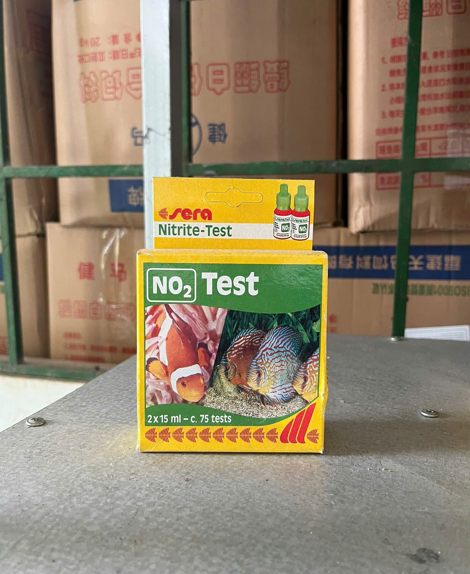 Bộ test NO₂ Sera đo nitrit trong nước nuôi cá thủy sản