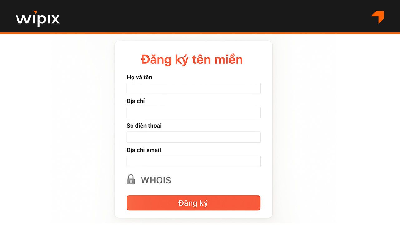 Điền thông tin chủ sở hữu