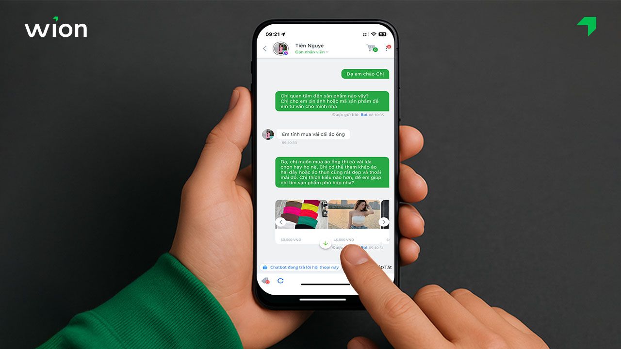 Giải pháp chăm sóc khách hàng đa kênh bằng WiOn AI