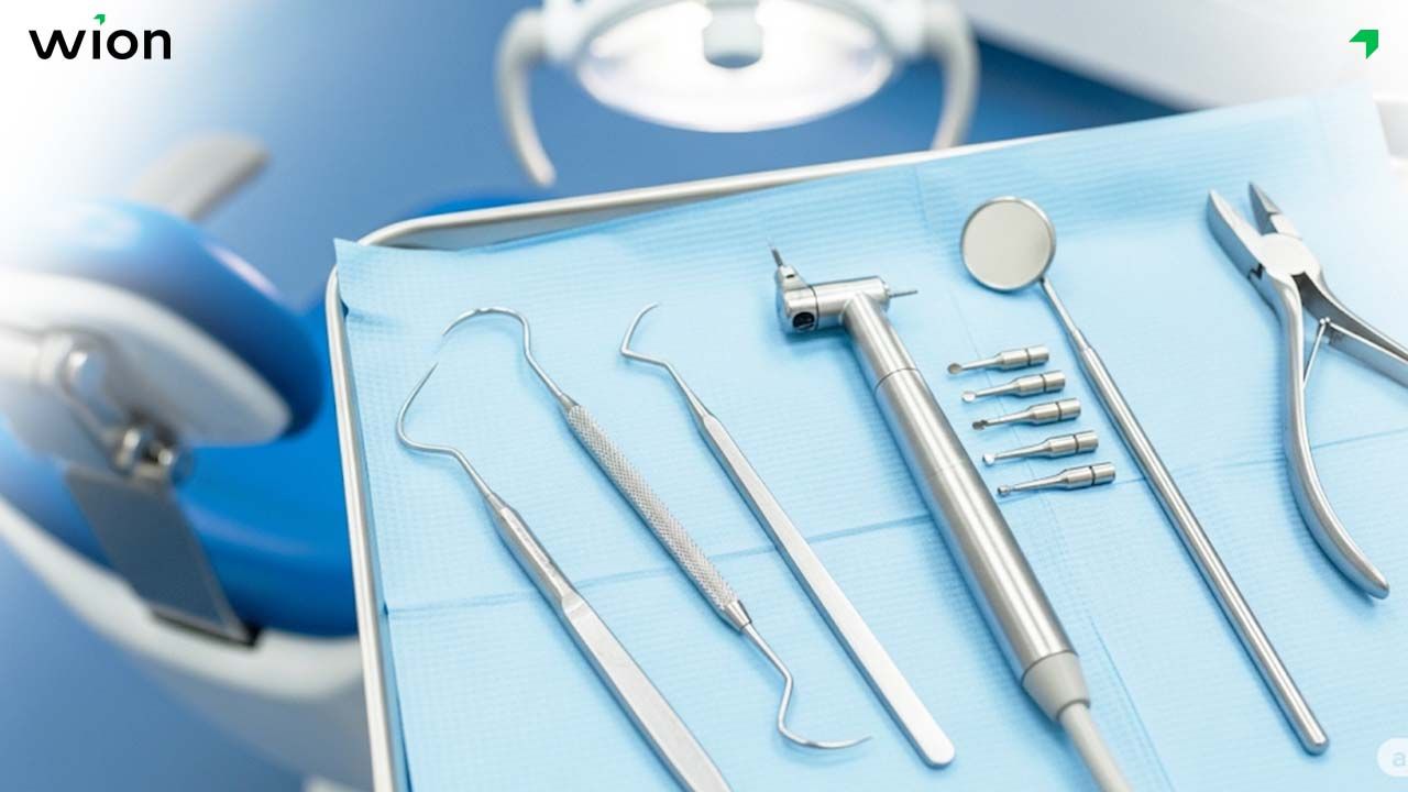 Các loại dụng cụ nha khoa lấy cao răng, vệ sinh miệng