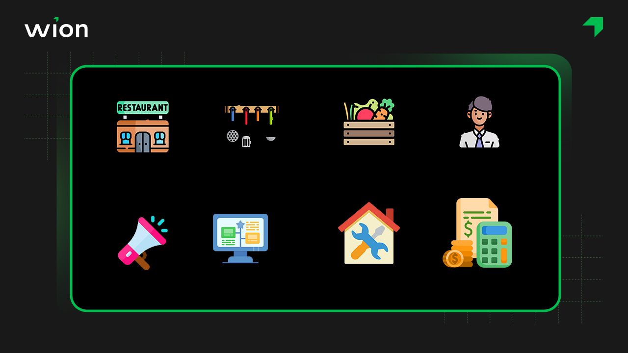 Cách phân bổ 100 triệu khi mở quán ă