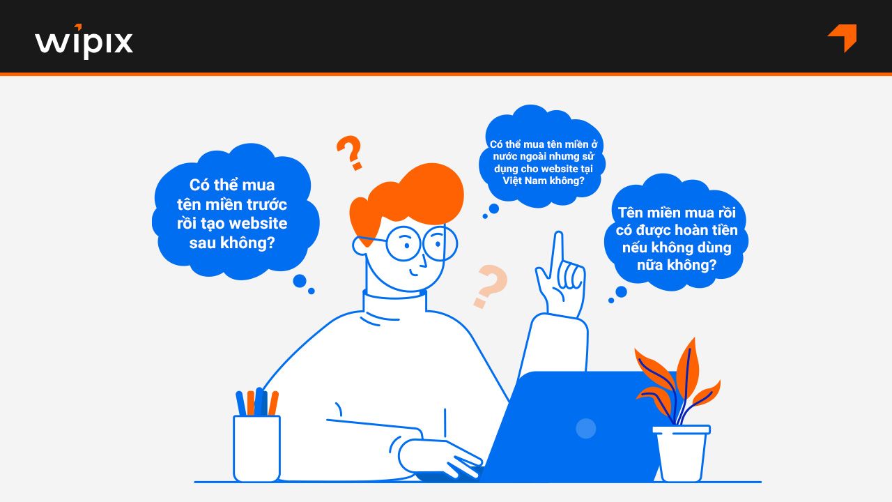 Một số câu hỏi thường gặp khi mua tên miền