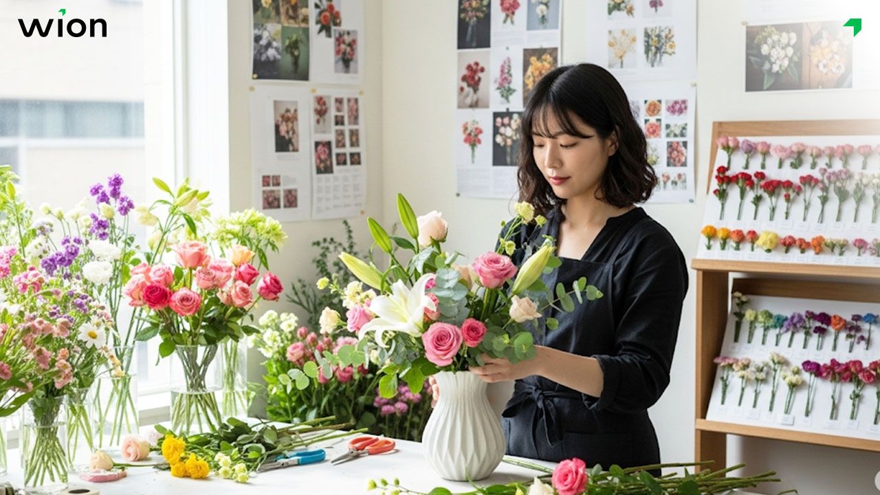 Học hỏi, rèn luyện kỹ năng cắm hoa và xây dựng kho mẫu hoa phù hợp