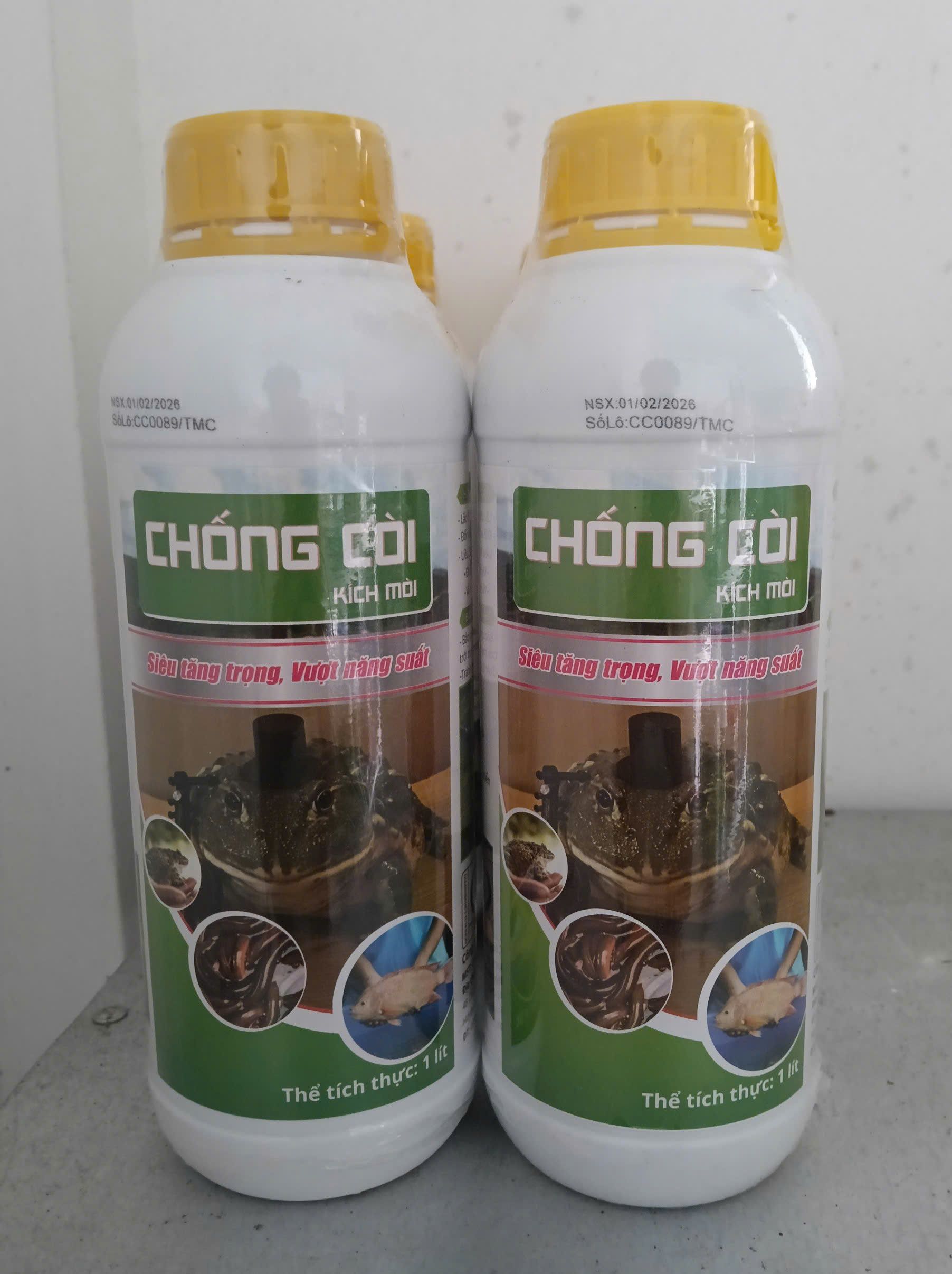 Chống còi kích mồi thủy sản giúp tăng trọng nhanh cho cá tôm