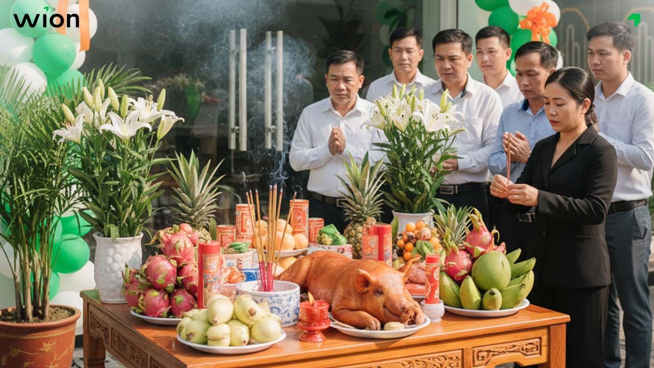 Ý nghĩa thật sự của lễ cúng khai trương