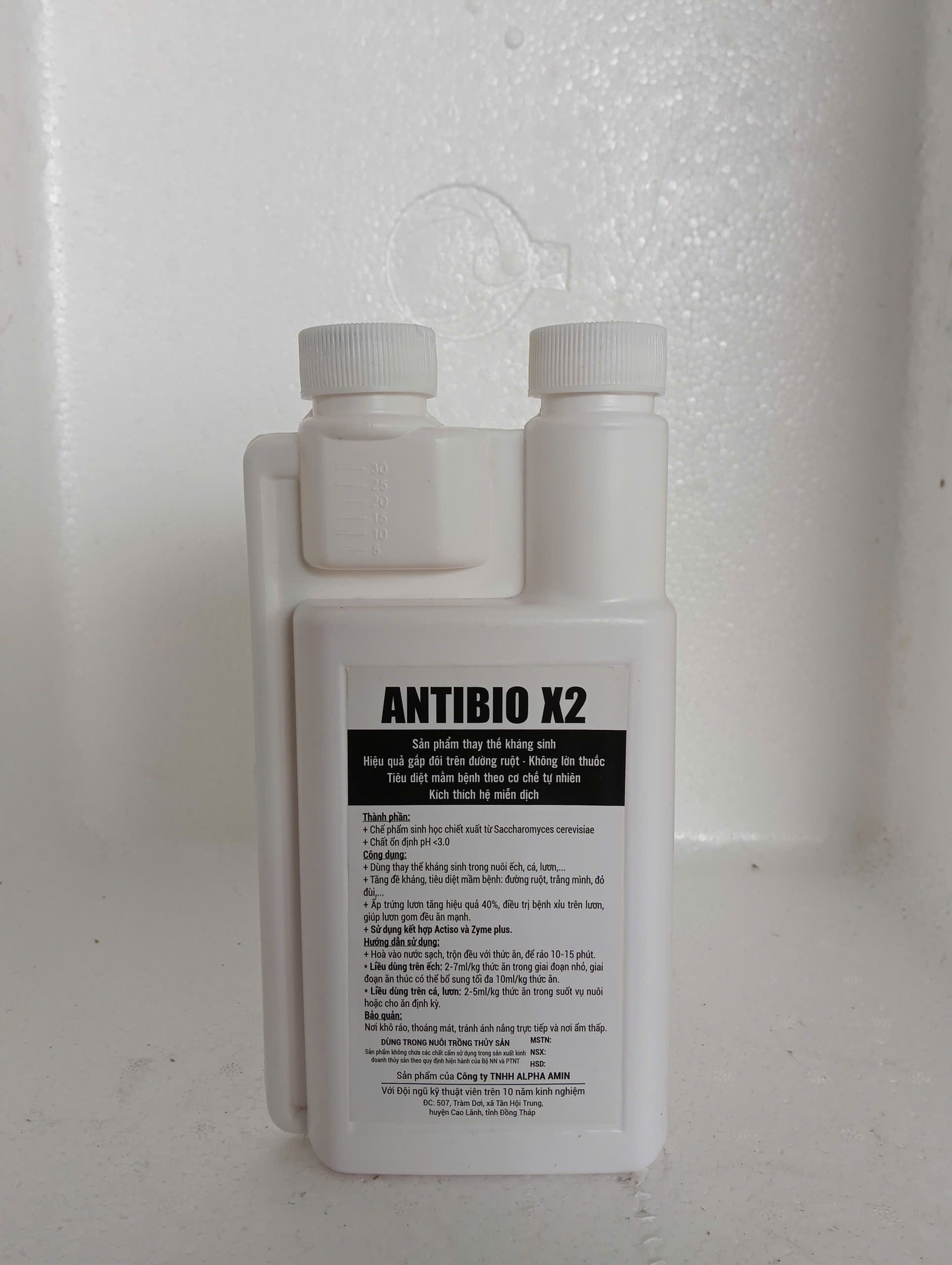 Thông tin sản phẩm ANTIBIO X2 trị bệnh đường ruột