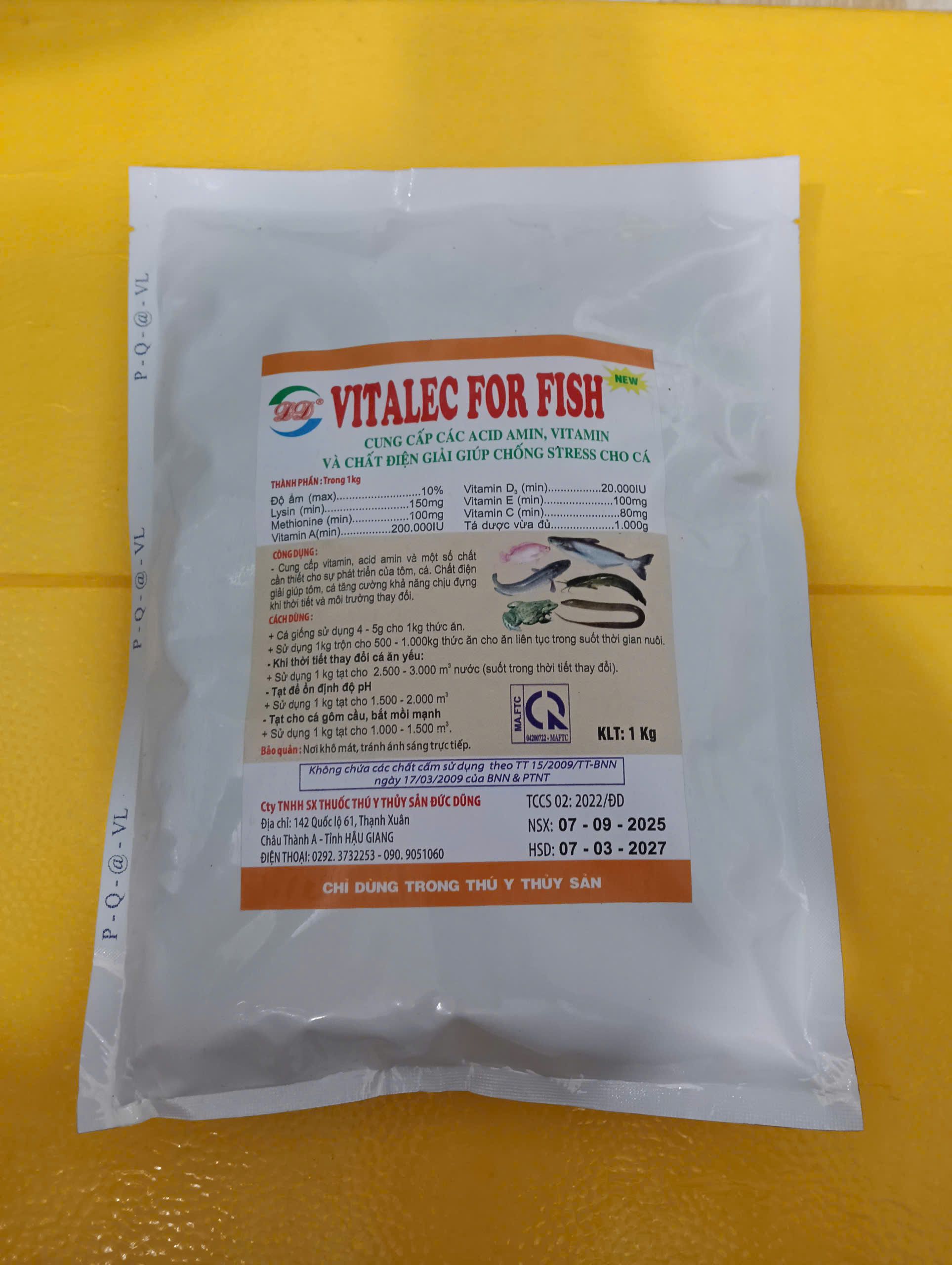 VITALEC FOR FISH vitamin thủy sản bổ sung acid amin cho cá