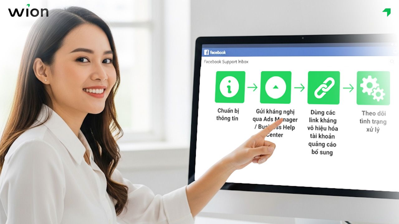 Quy trình cách kháng tài khoản quảng cáo bị vô hiệu hóa