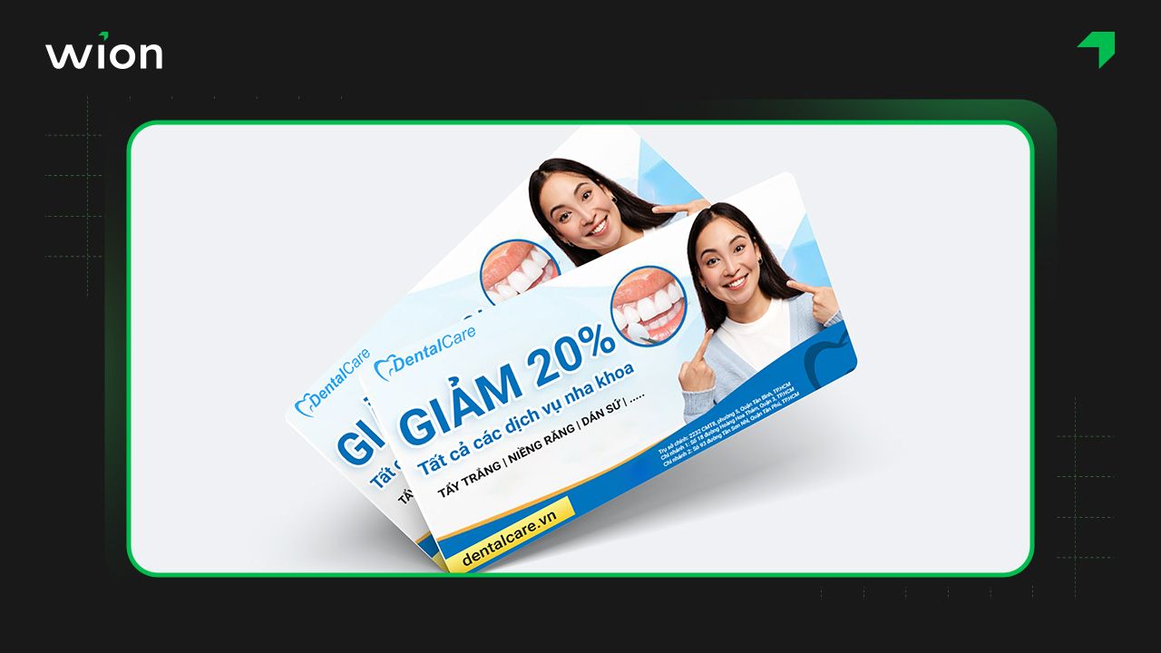 Mẫu voucher nha khoa tổng quát