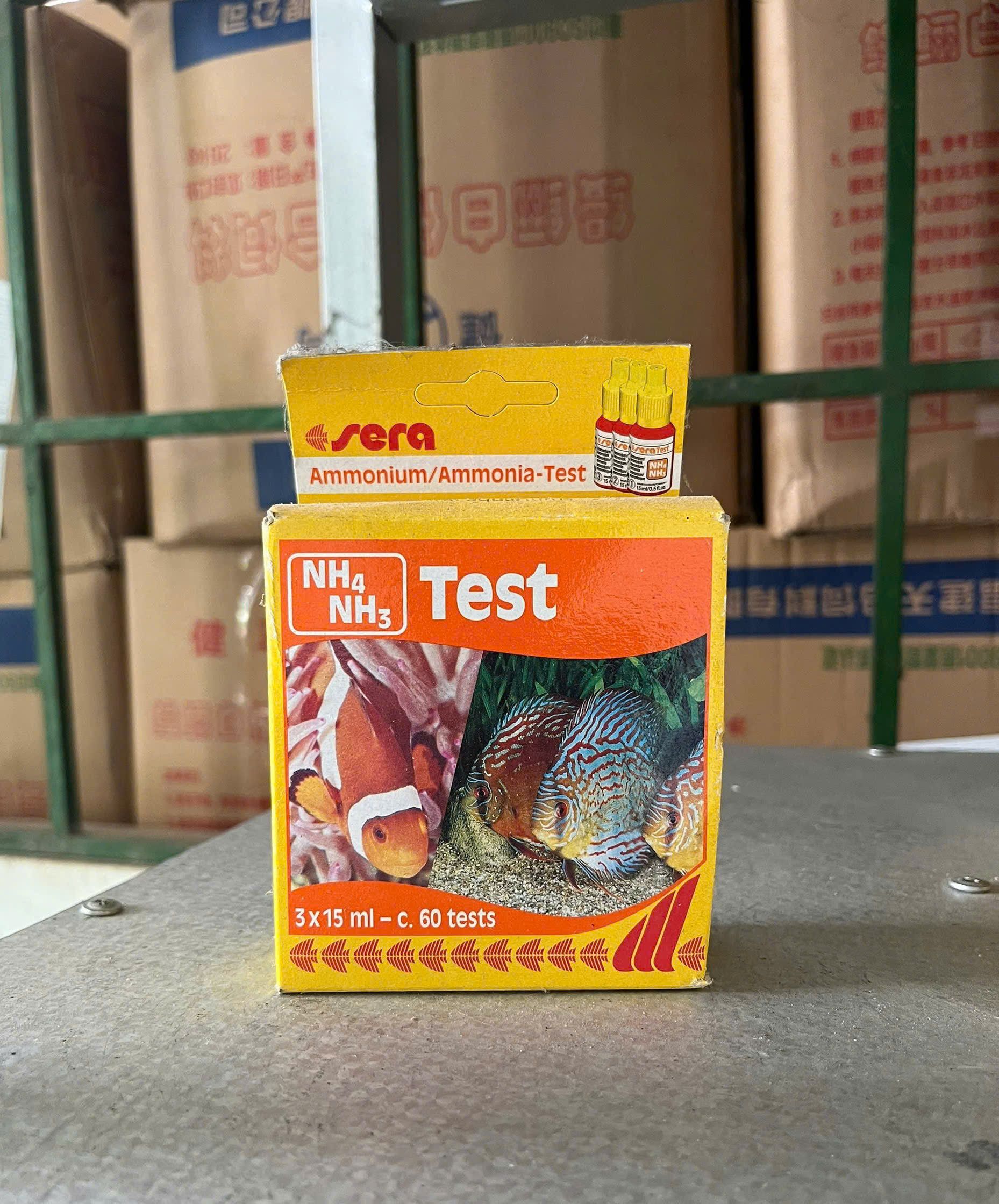 Bộ test NH₄/NH₃ Sera đo amoniac và amoni trong nước