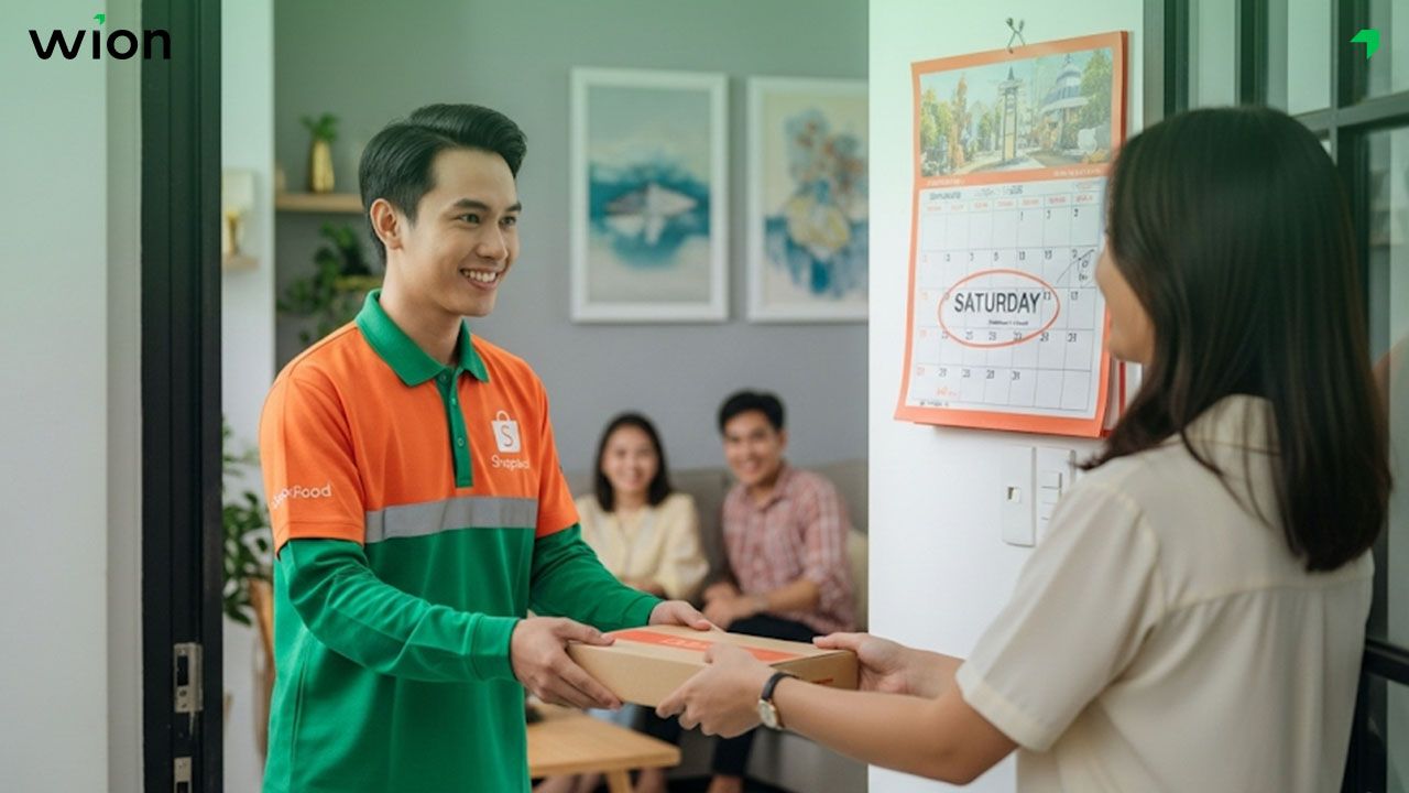 Shopee có giao hàng vào chủ nhật không?