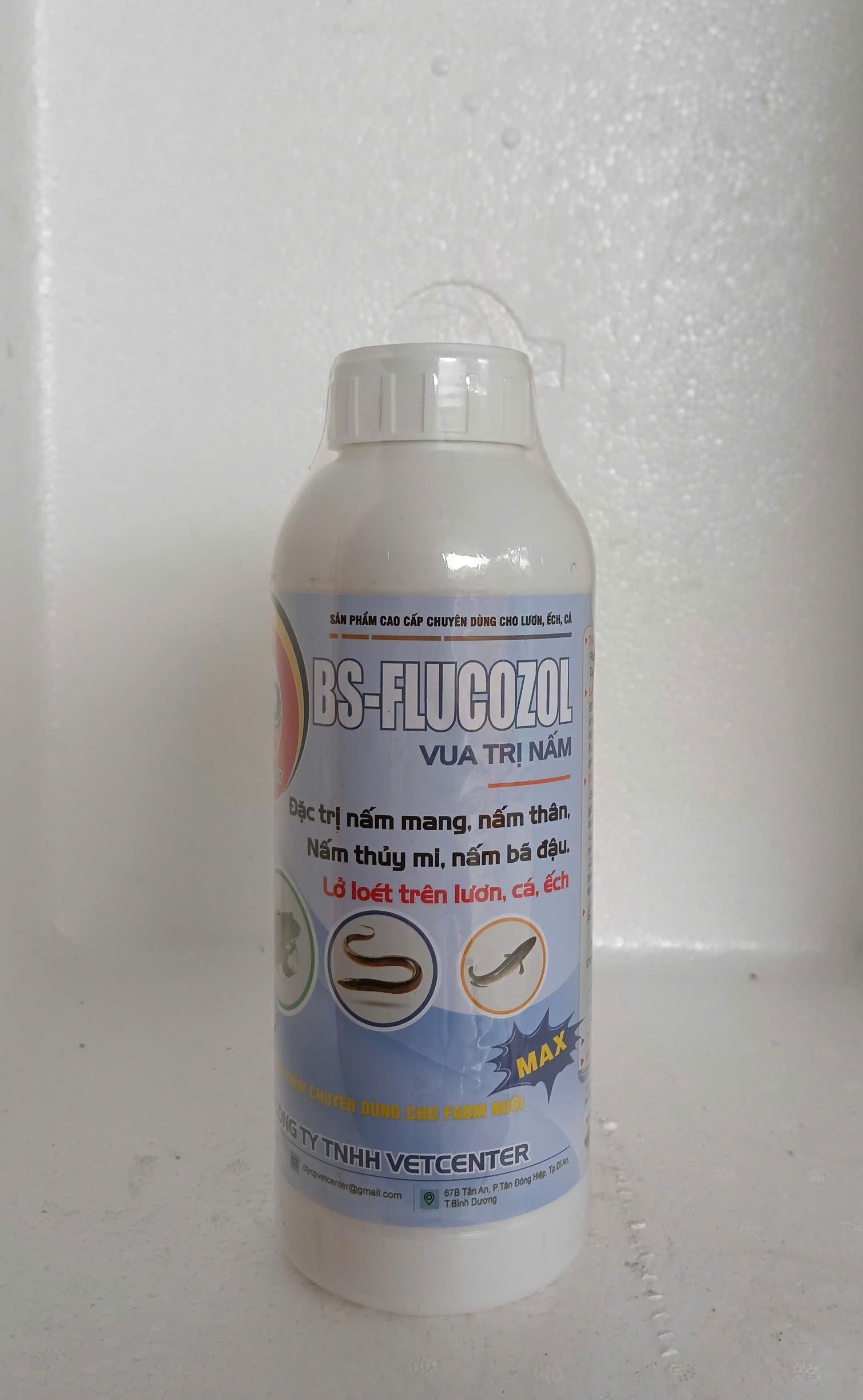 BS-FLUCOZOL vua trị nấm thủy sản cho cá lươn ếch