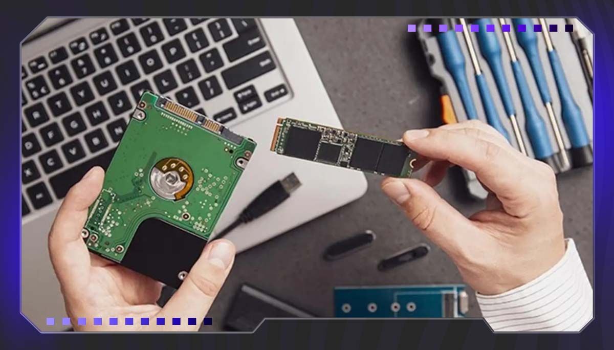 Kiểm tra lại ổ cứng và đảm bảo kết nối chính xác