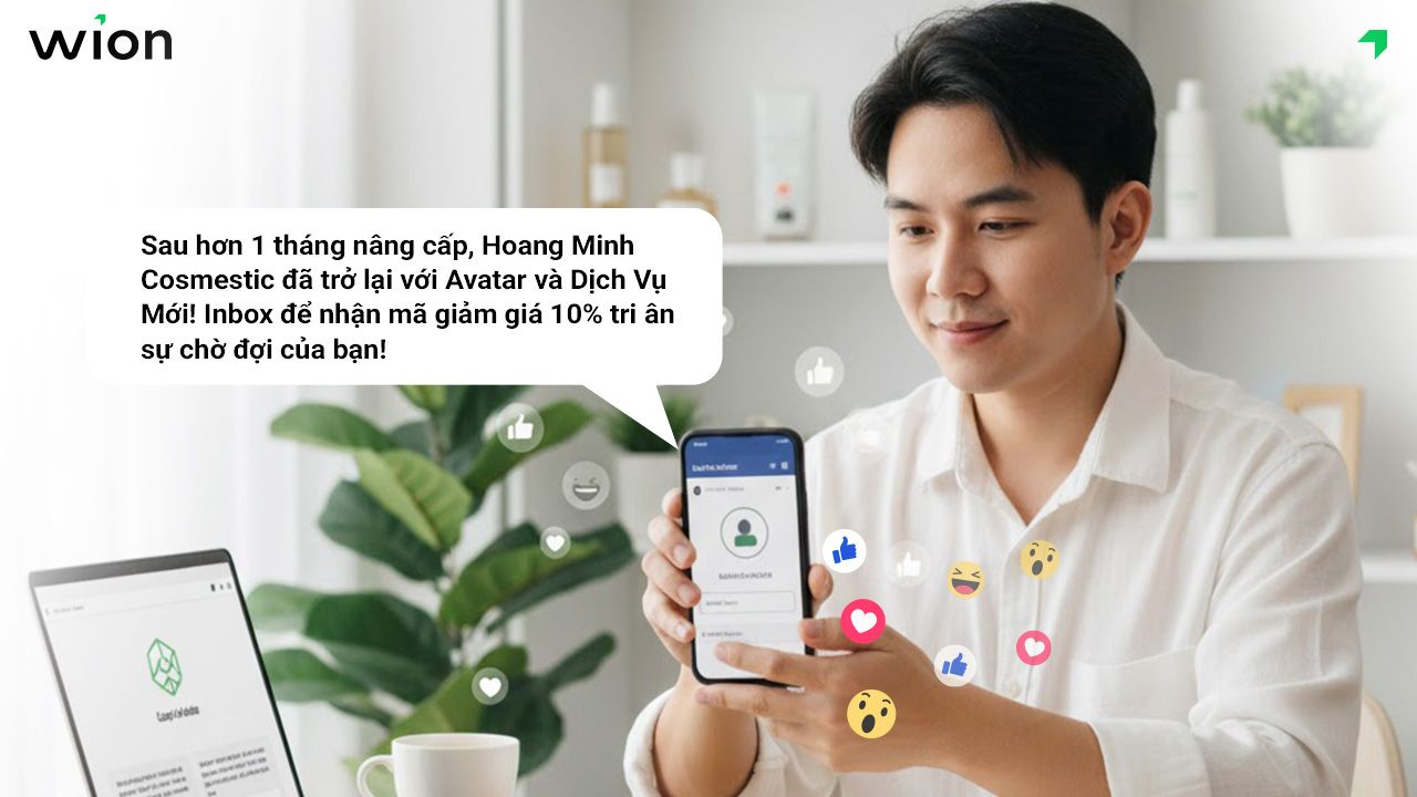 Chiến lược sử dụng cap ảnh avatar để đẩy chương trình khuyến mãi