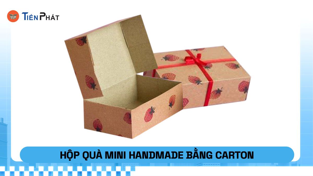 Hộp quà mini handmade
