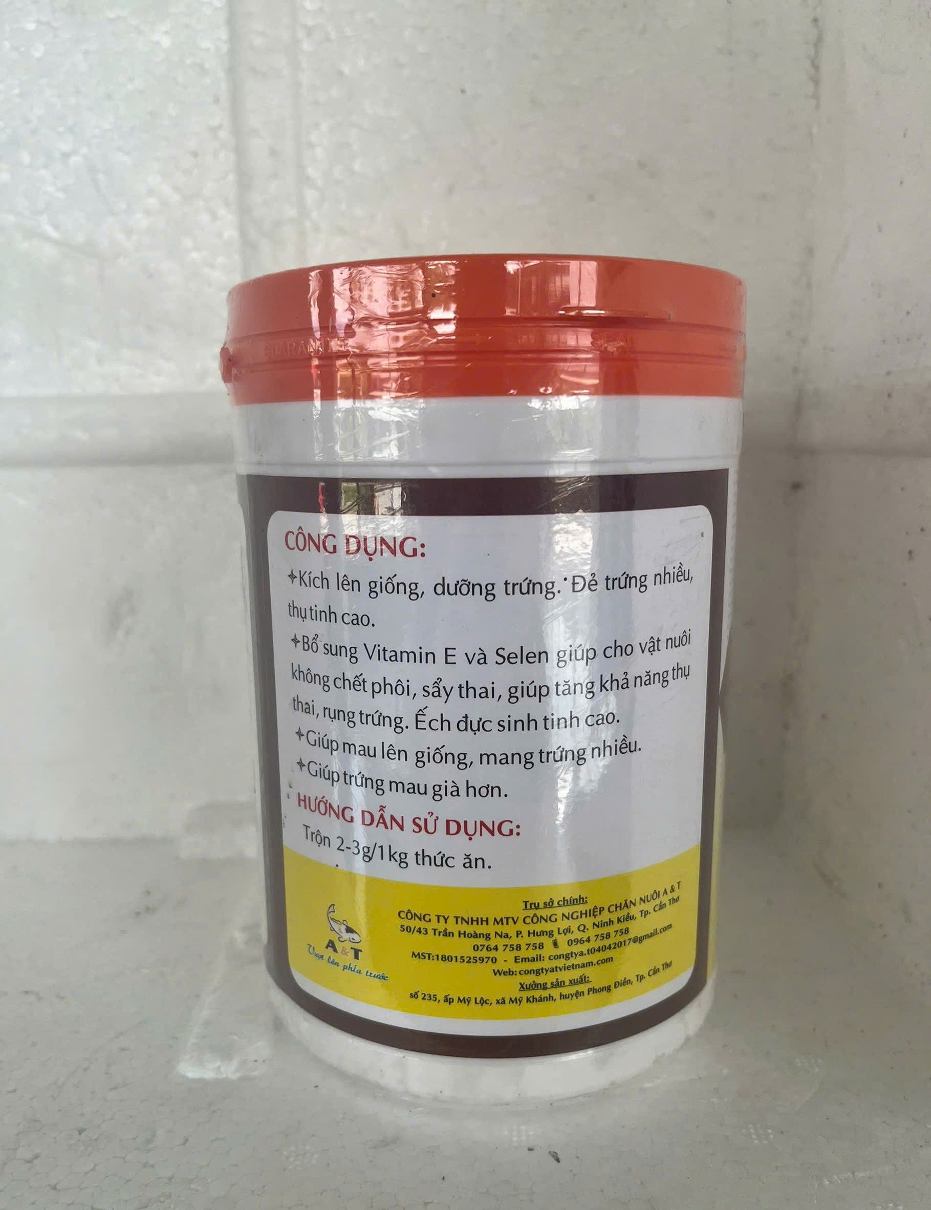 Thành phần công dụng A&T E 96 cho vật nuôi