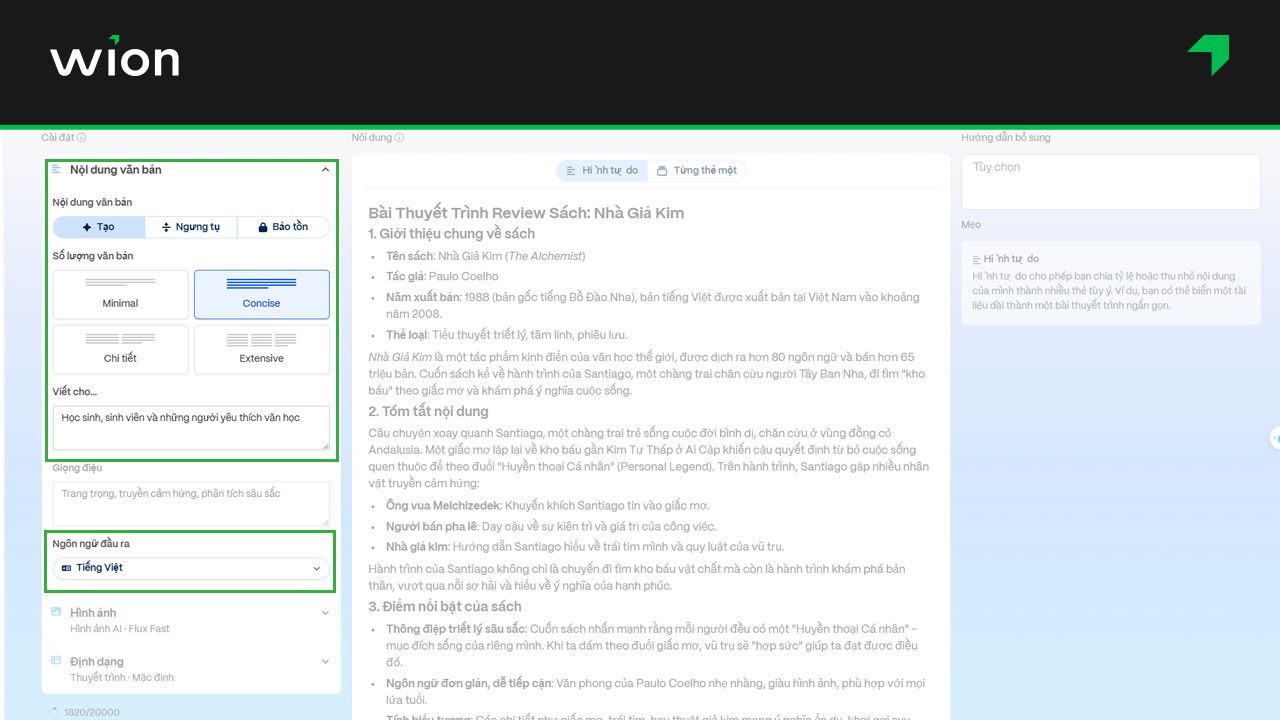 Bước 5a - Tạo Powerpoint bằng Gamma