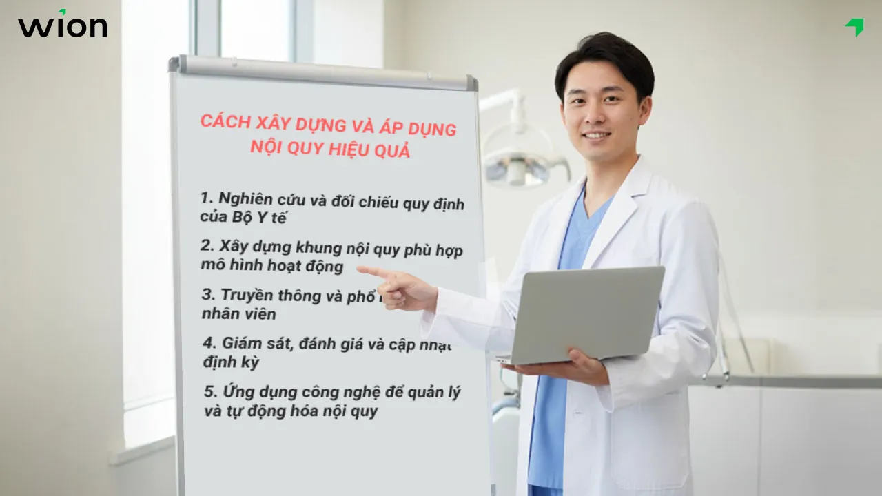 Hướng dẫn xây dựng và áp dụng nội quy phòng khám hiệu quả