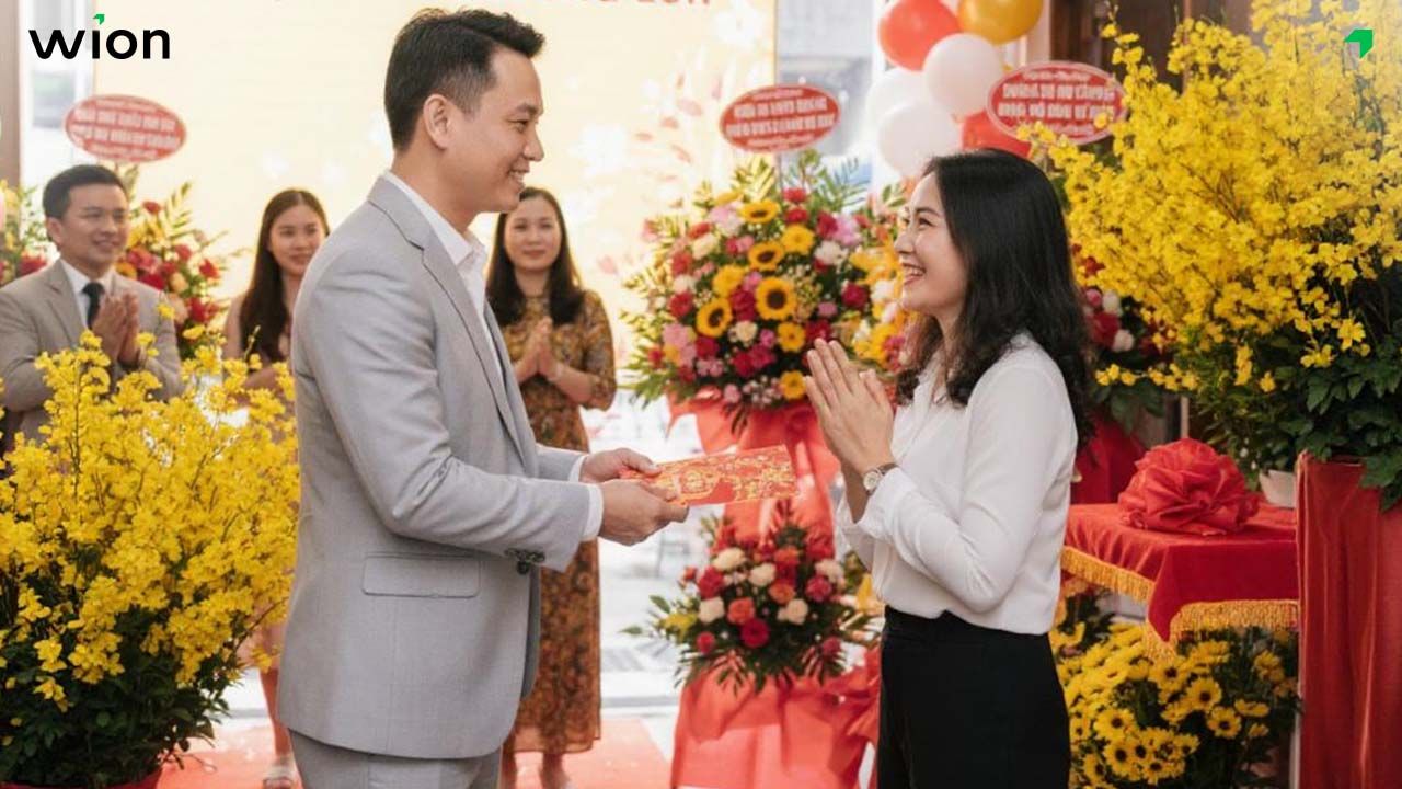 Đi khai trương có cần phong bì không?