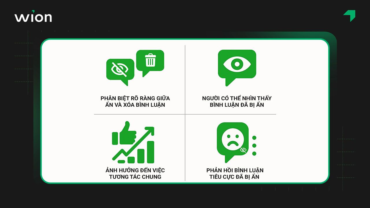 Những điều cần lưu ý khi tiến hành ẩn bình luận đúng cách và hiệu quả