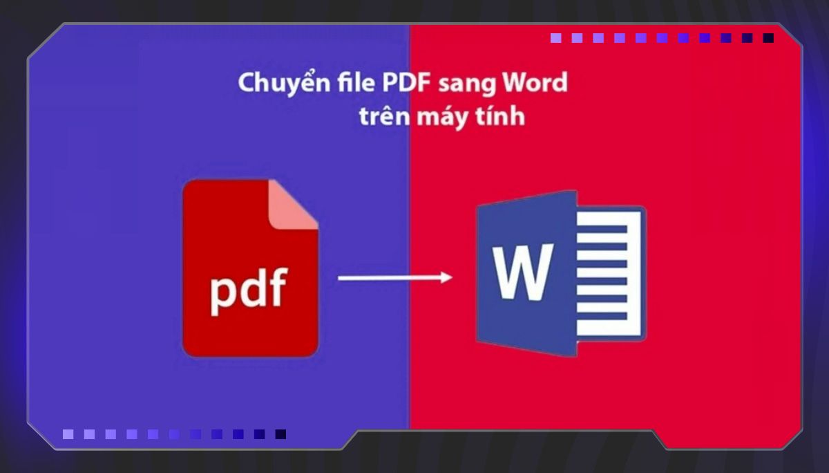 12 công cụ chuyển PDF sang word online tiện lợi