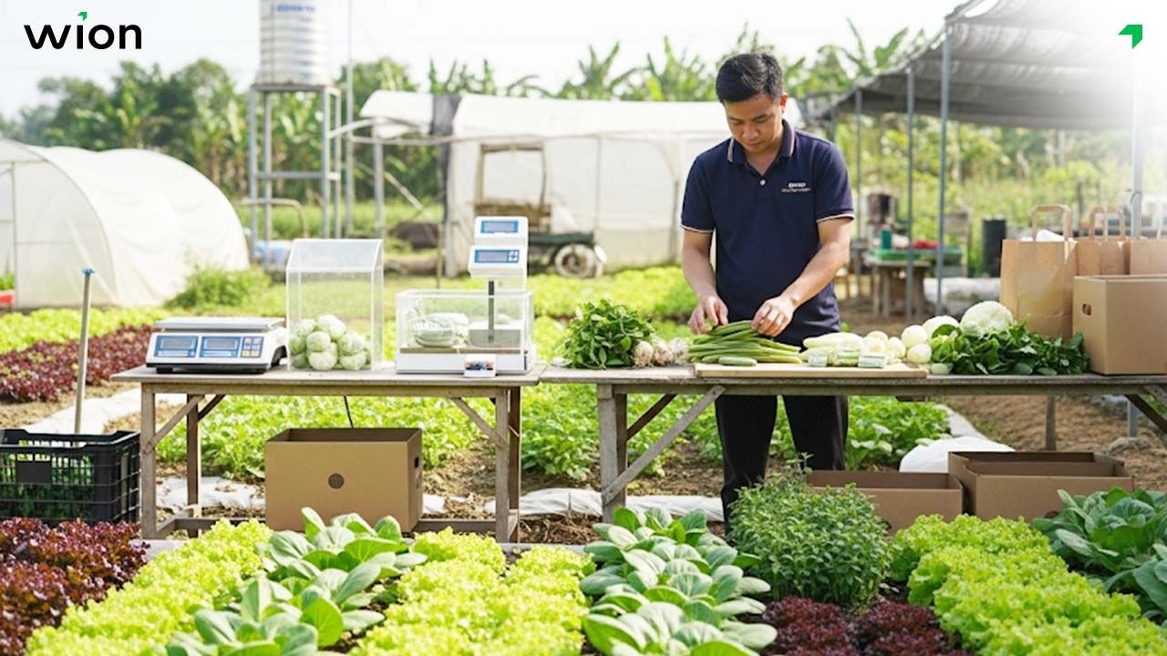 Tự sản xuất và cung ứng rau sạch để kinh doanh