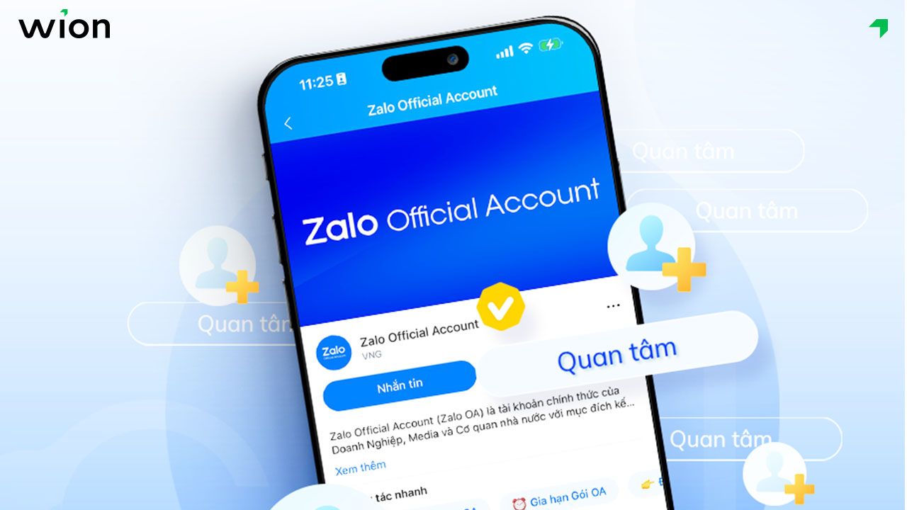 Zalo Official Account (OA) chuyên nghiệp và tiềm năng mở rộng quy mô