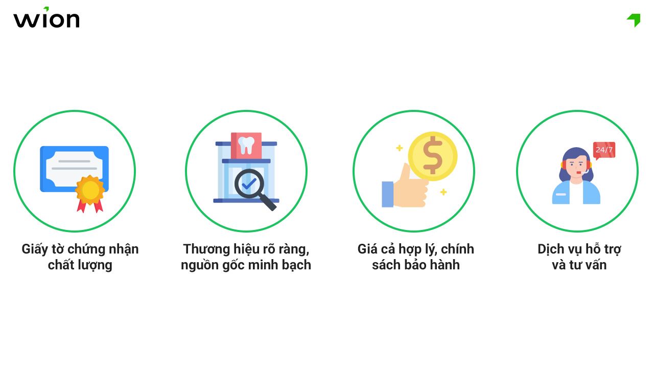 Tiêu chí chọn nhà cung cấp vật tư nha khoa uy tín