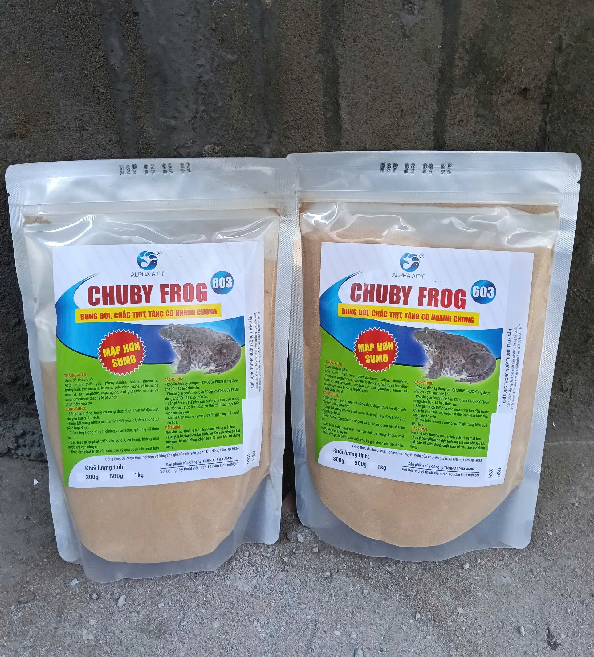 Tăng trưởng ếch CHUBY FROG 603 giúp bung đùi tăng cơ