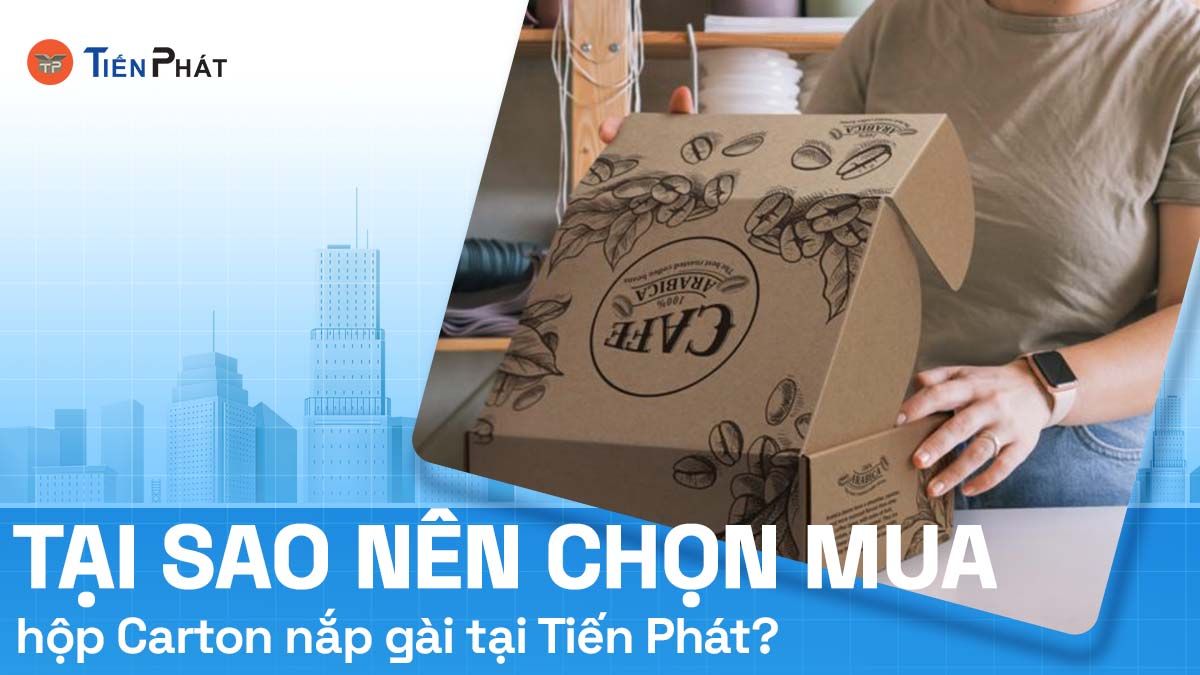 Tại sao nên chọn mua hộp carton gài tại Tiến Phát?