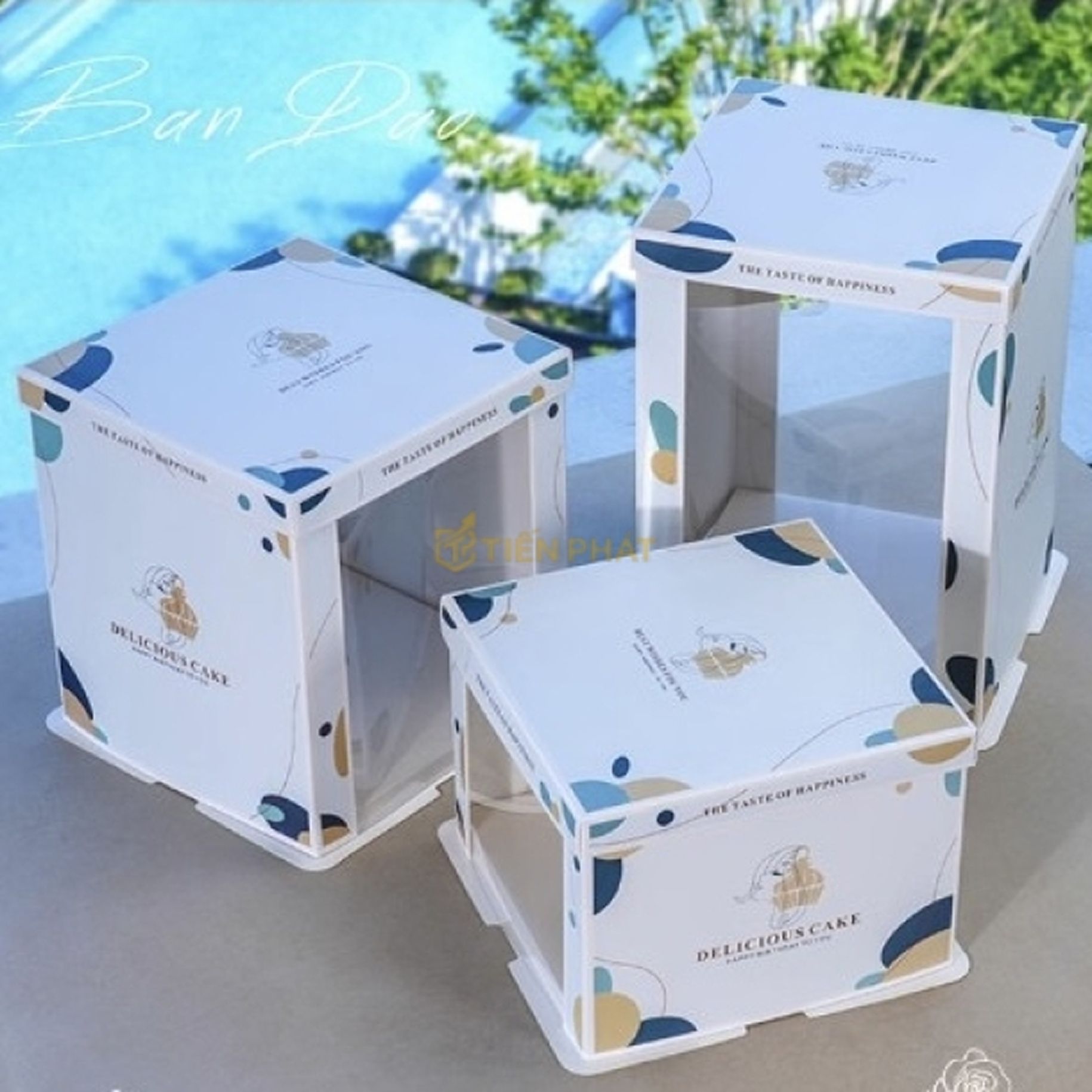 Hộp Dây Nơ Kiếng Cao Cấp 03