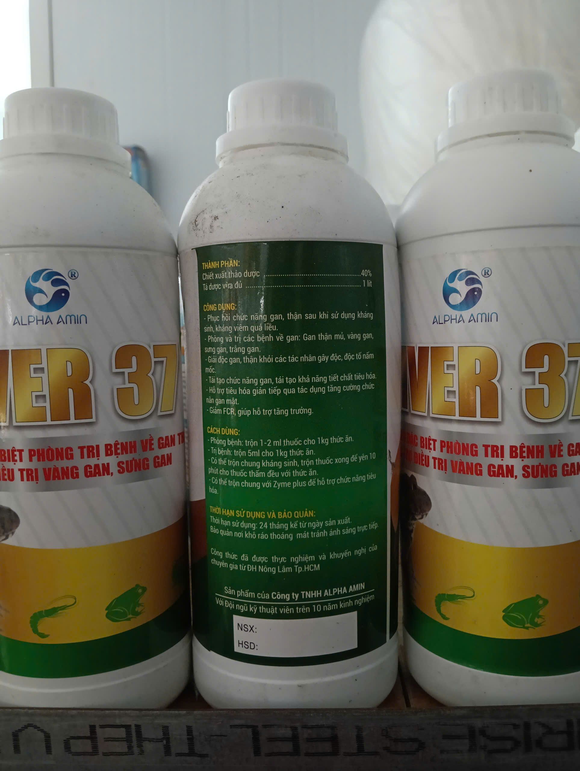 LIVER 37 bổ gan tăng đề kháng cho tôm cá thủy sản
