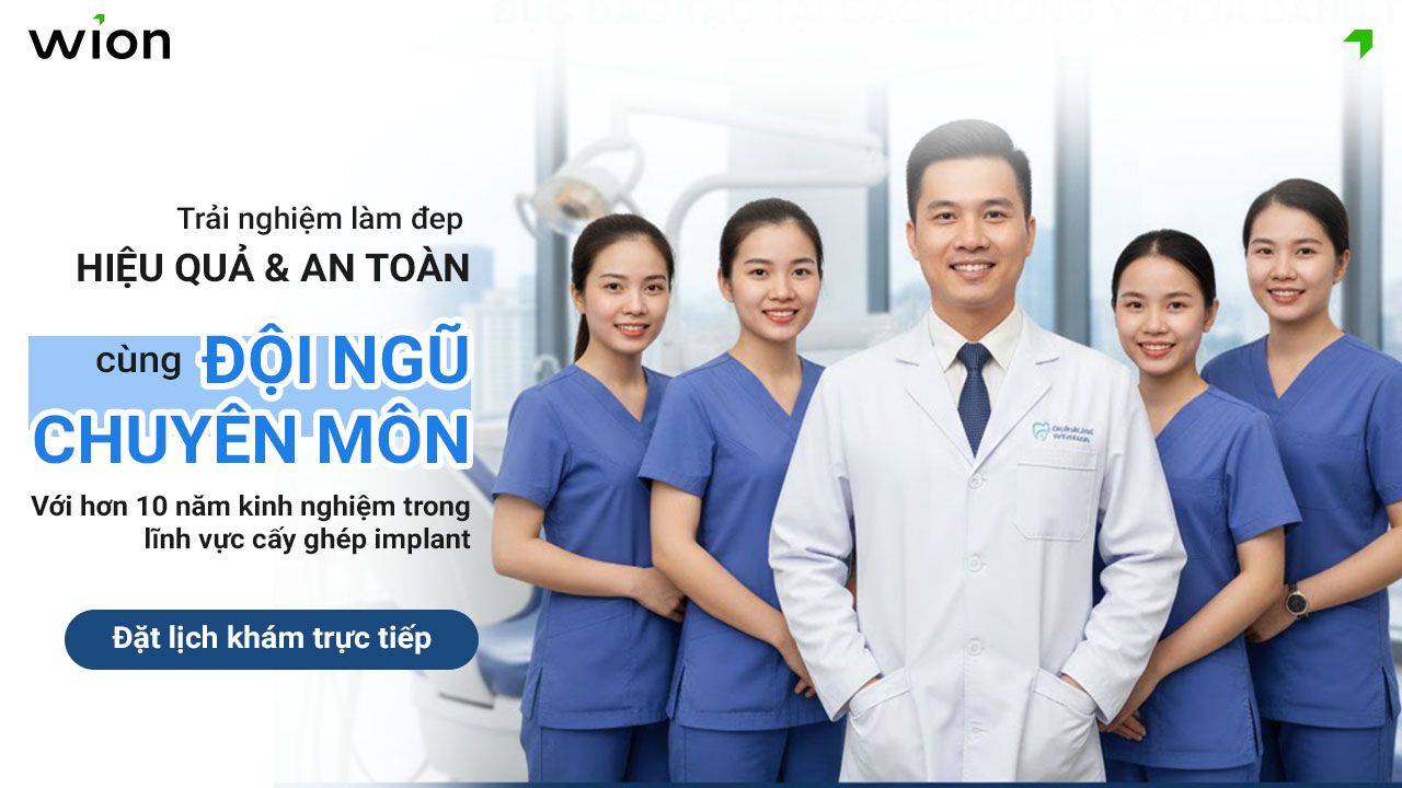 Banner giới thiệu bác sĩ, đội ngũ chuyên môn