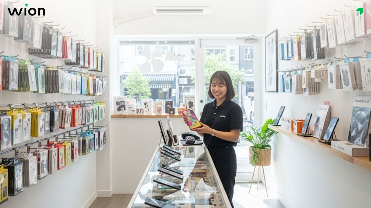 Kinh doanh cửa hàng phụ kiện điện thoại nhỏ lẻ