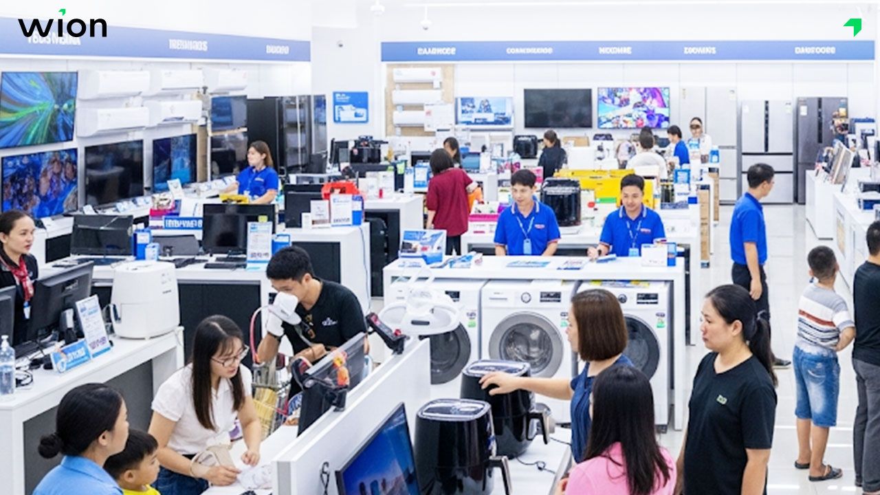 Mở siêu thị điện máy lớn