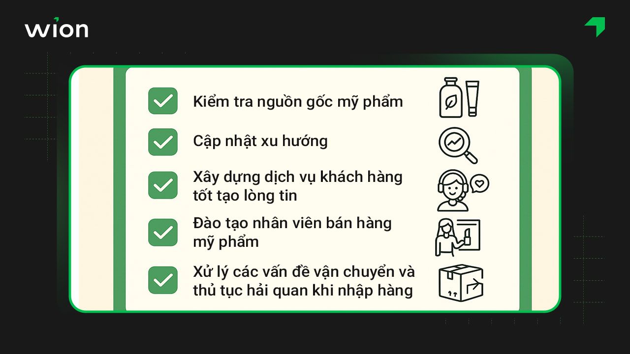 Kinh nghiệm kinh doanh mỹ phẩm Hàn Quốc thành công cần lưu ý