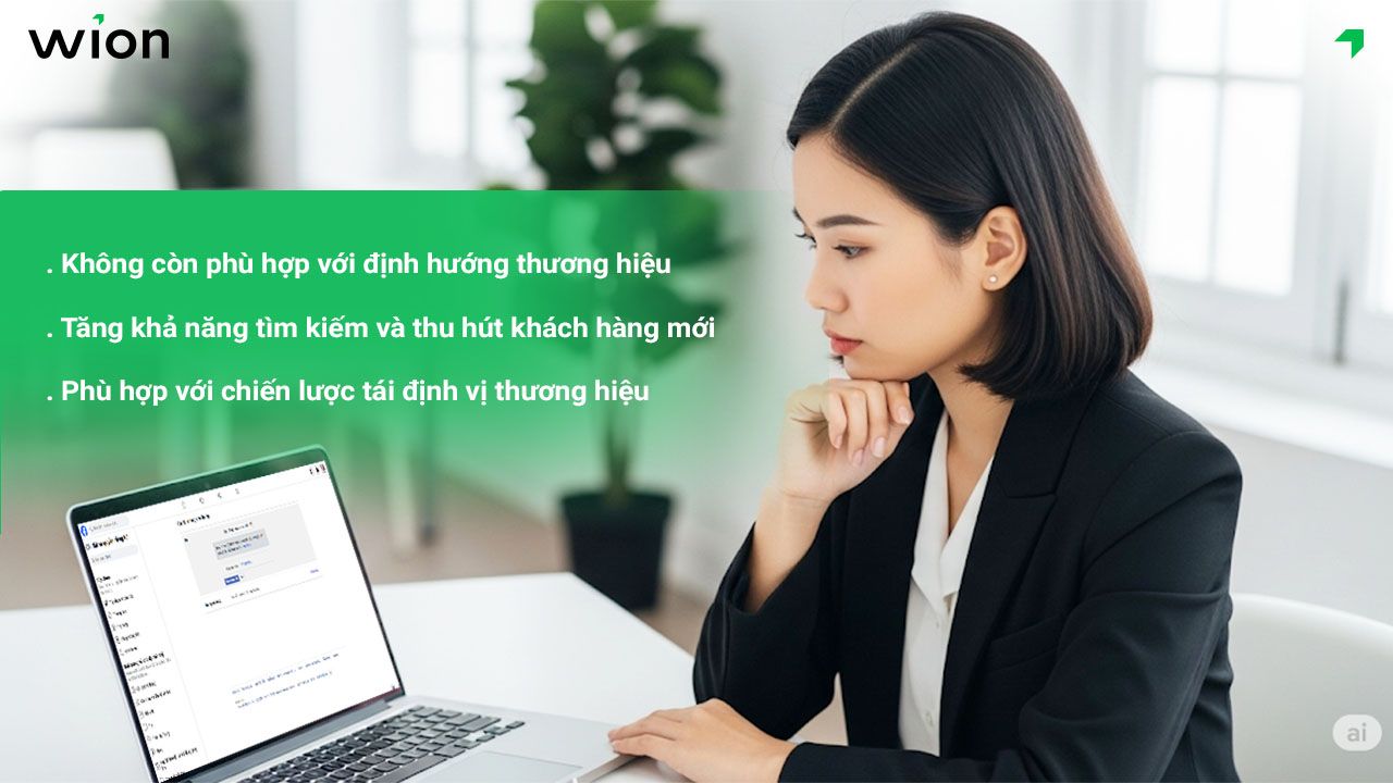 Lý do bạn nên cân nhắc thay đổi tên Fanpage