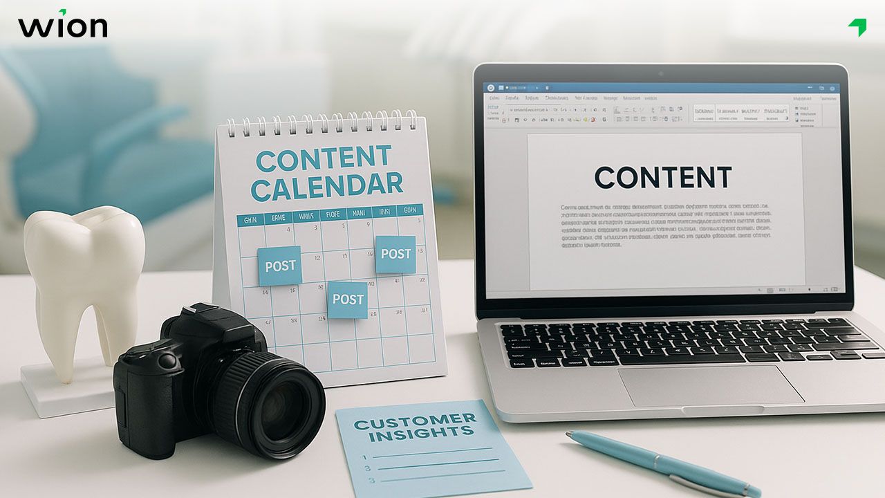Lập lịch biên tập content nha khoa chuyên nghiệp