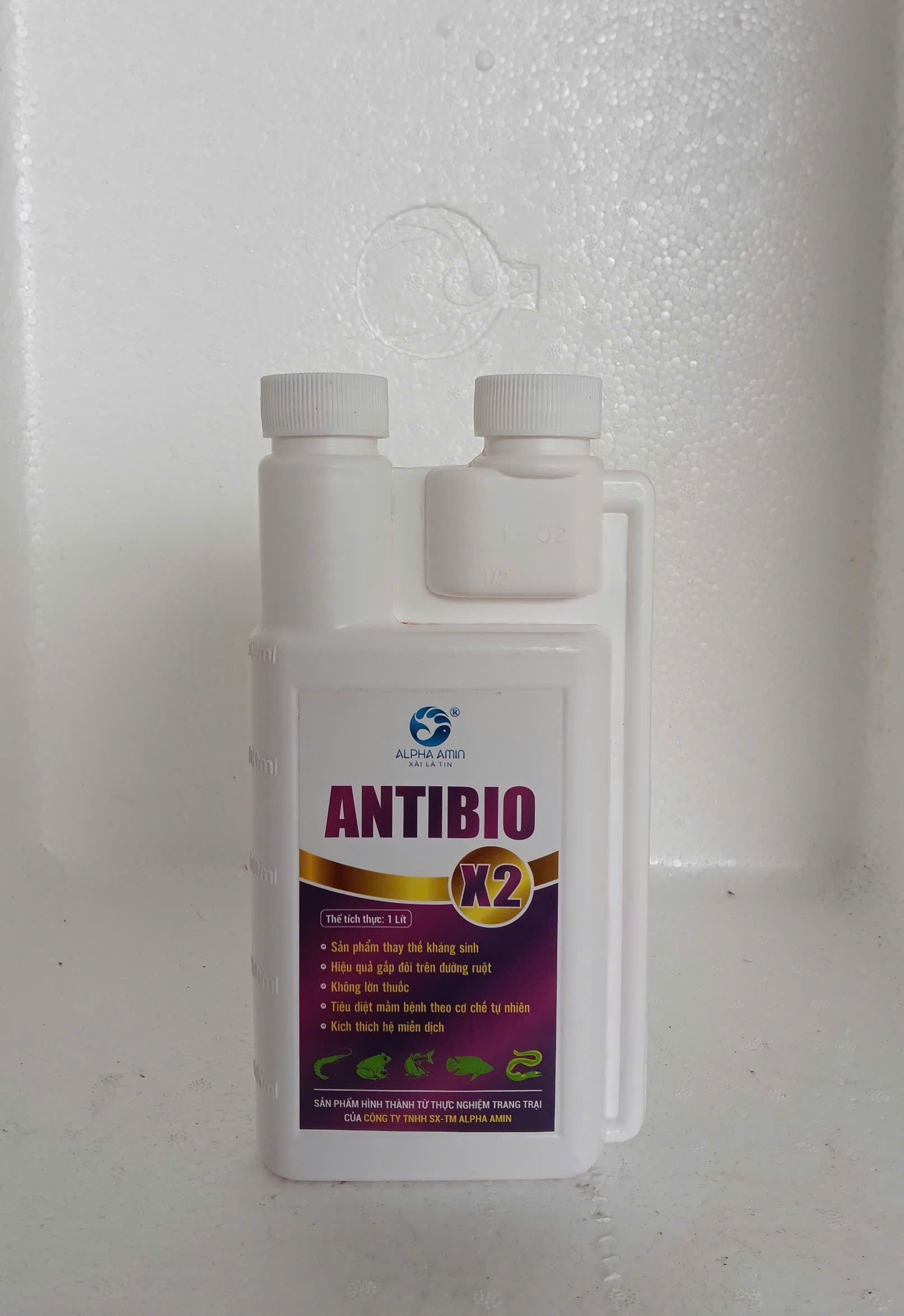 ANTIBIO X2 Alpha Amin kháng sinh hữu cơ thủy sản