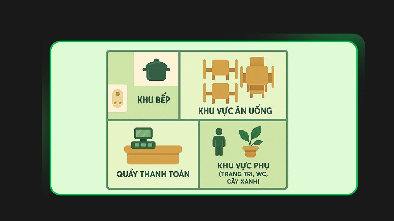 Cách thiết kế, trang trí quán ăn vặt