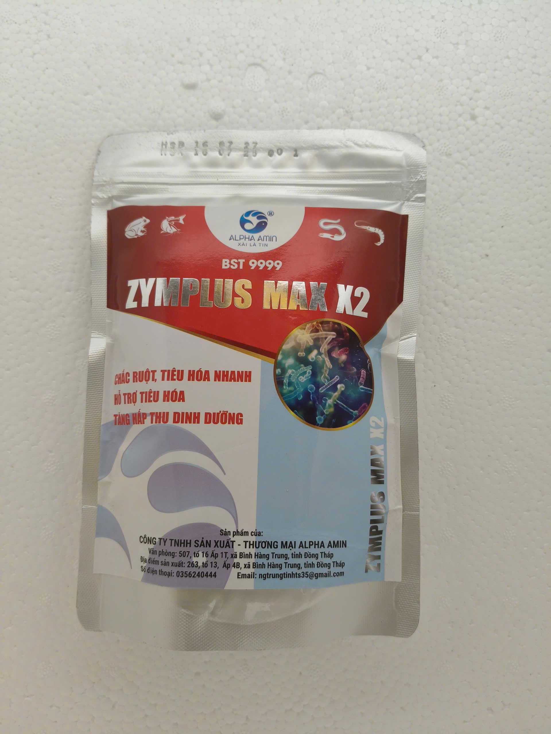 Thành phần và hướng dẫn sử dụng ZYMPLUS MAX X2 cho lươn, cá, ếch nuôi thương phẩm