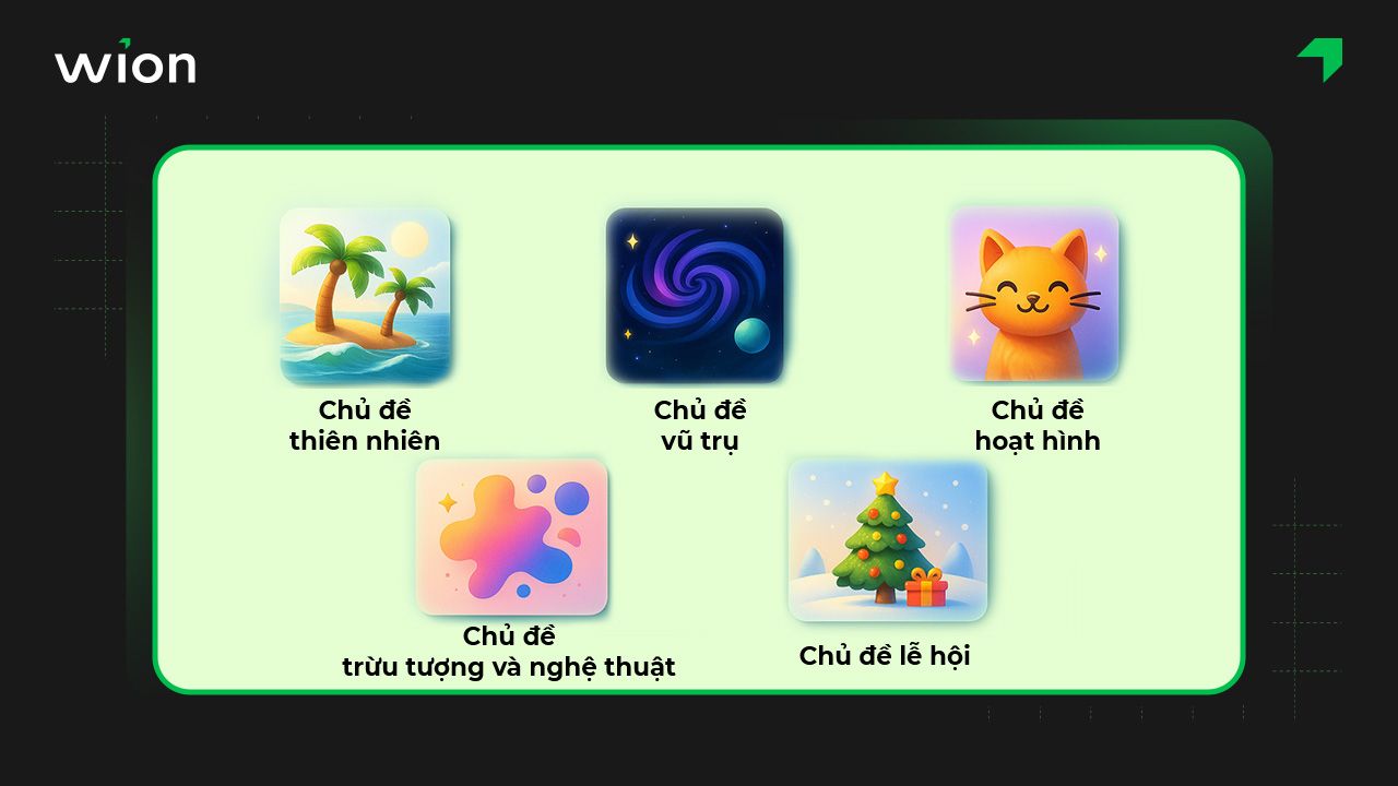 Gợi ý một số ý tưởng mô tả chủ đề Messenger