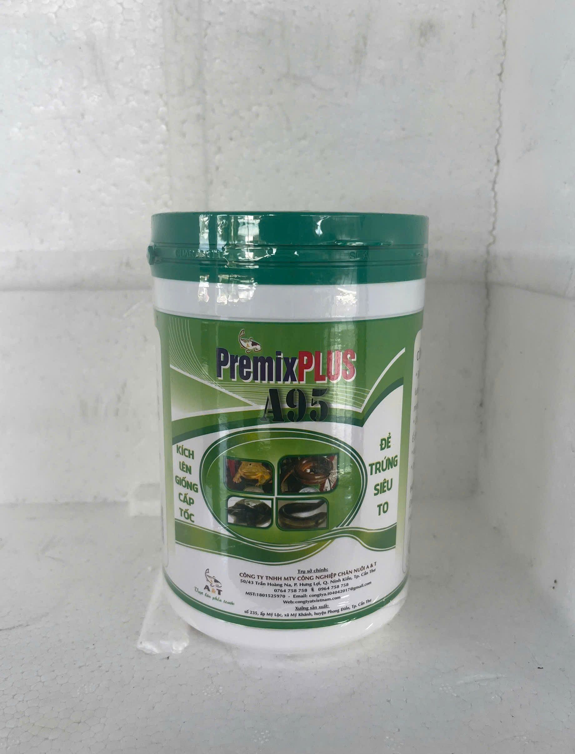 Premix Plus A95 kích lên giống thủy sản đẻ trứng nhiều