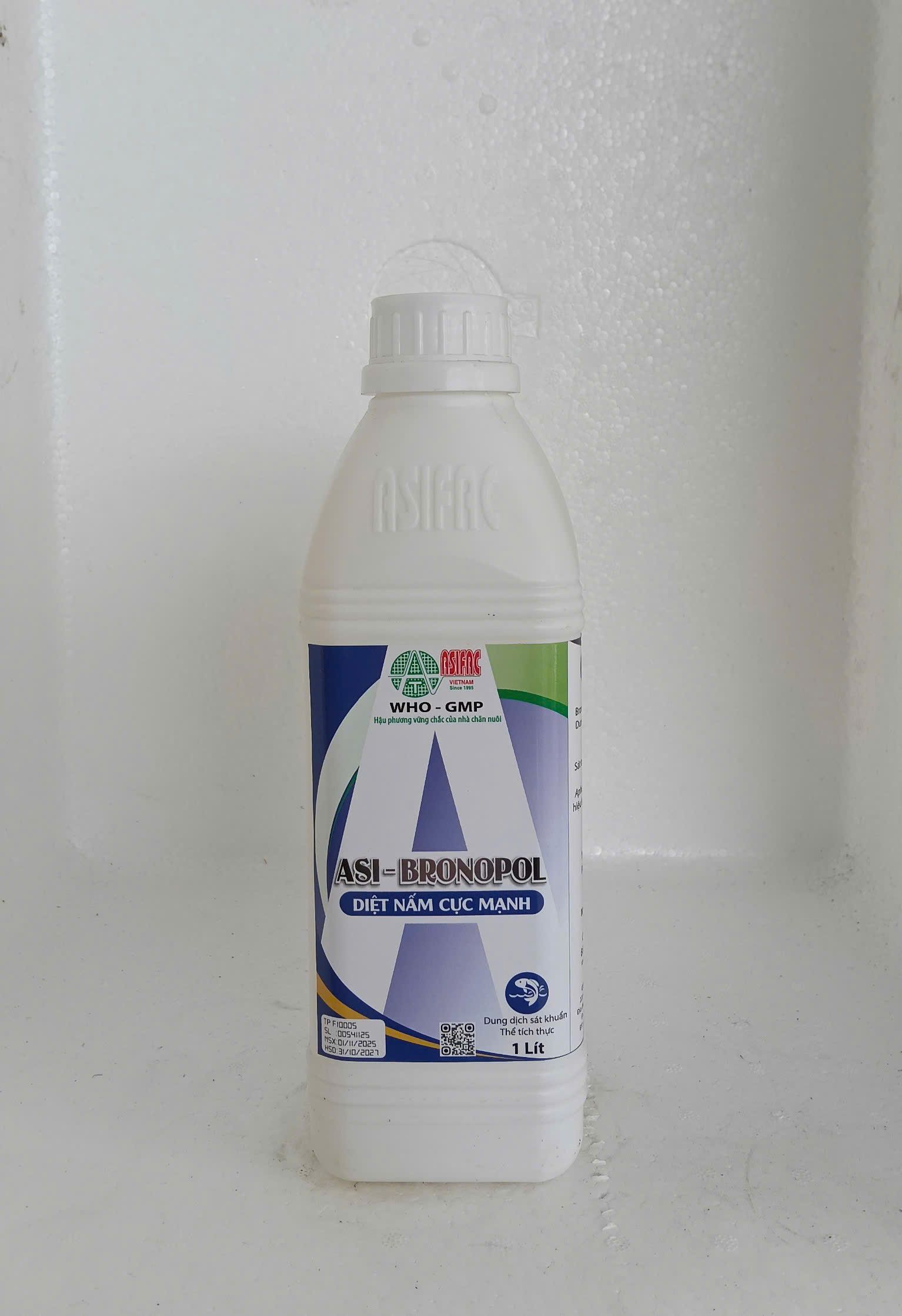 ASI Bronopol 1 lít thuốc sát trùng diệt nấm thủy sản