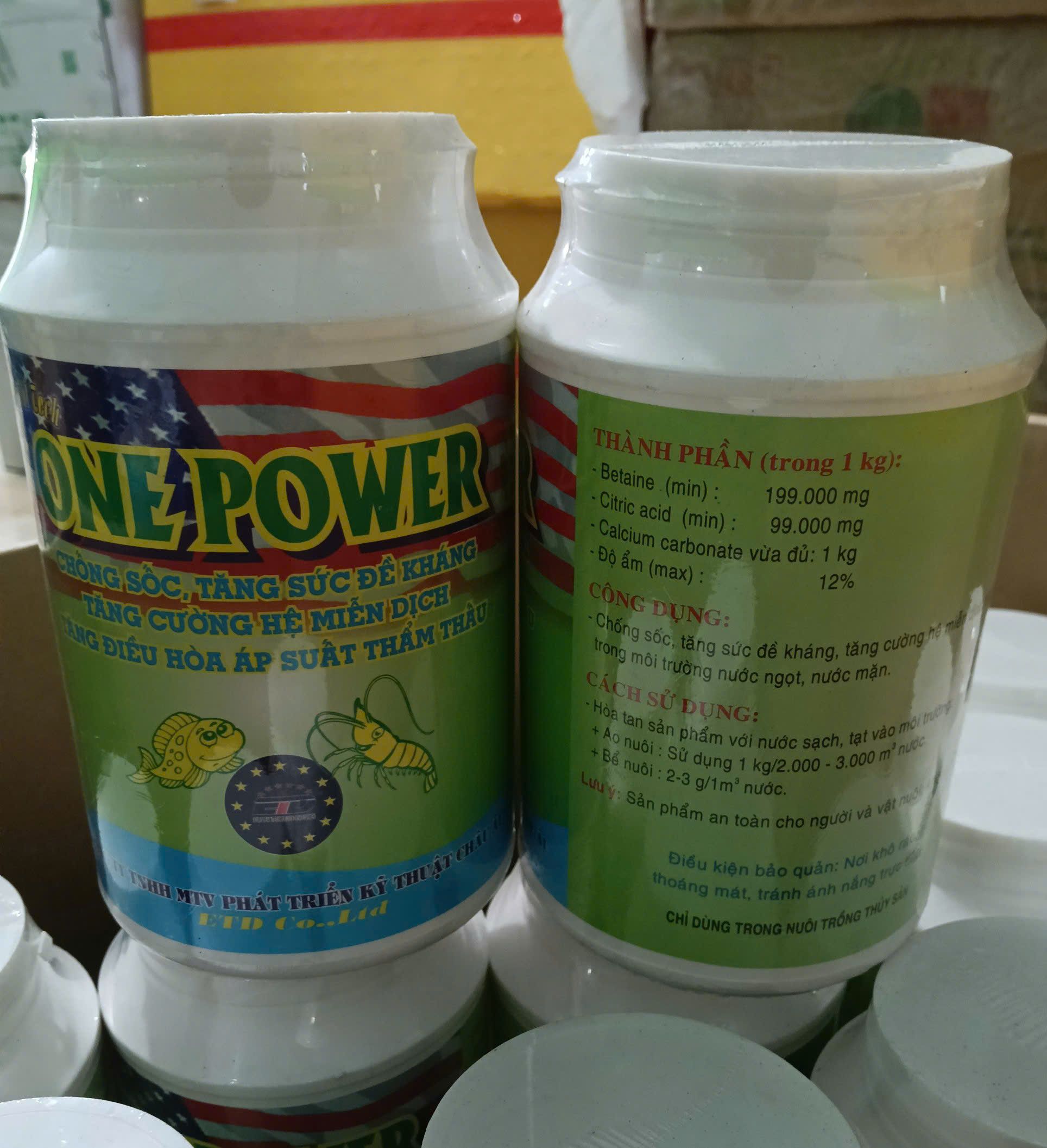 ONE POWER tăng miễn dịch và điều hòa áp suất thẩm thấu