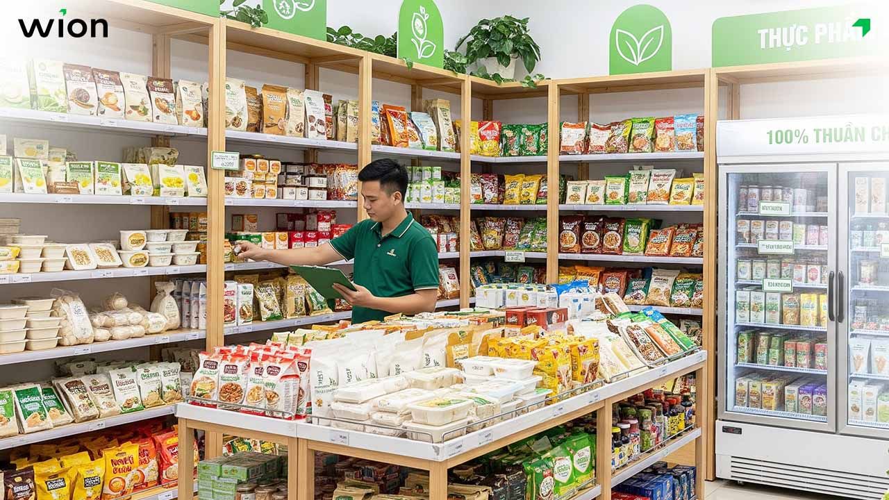 Mở siêu thị bán đồ chay