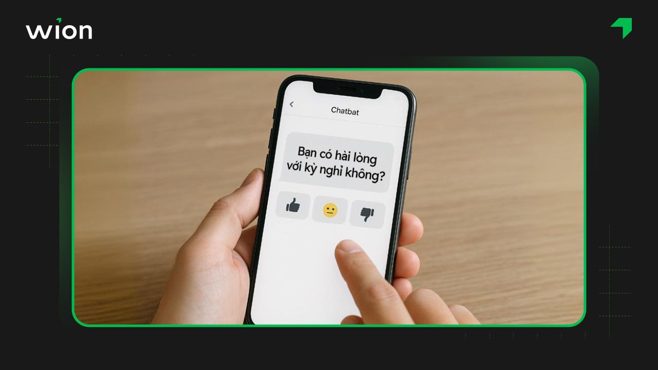 Kịch bản Chatbot khảo sát mức độ hài lòng