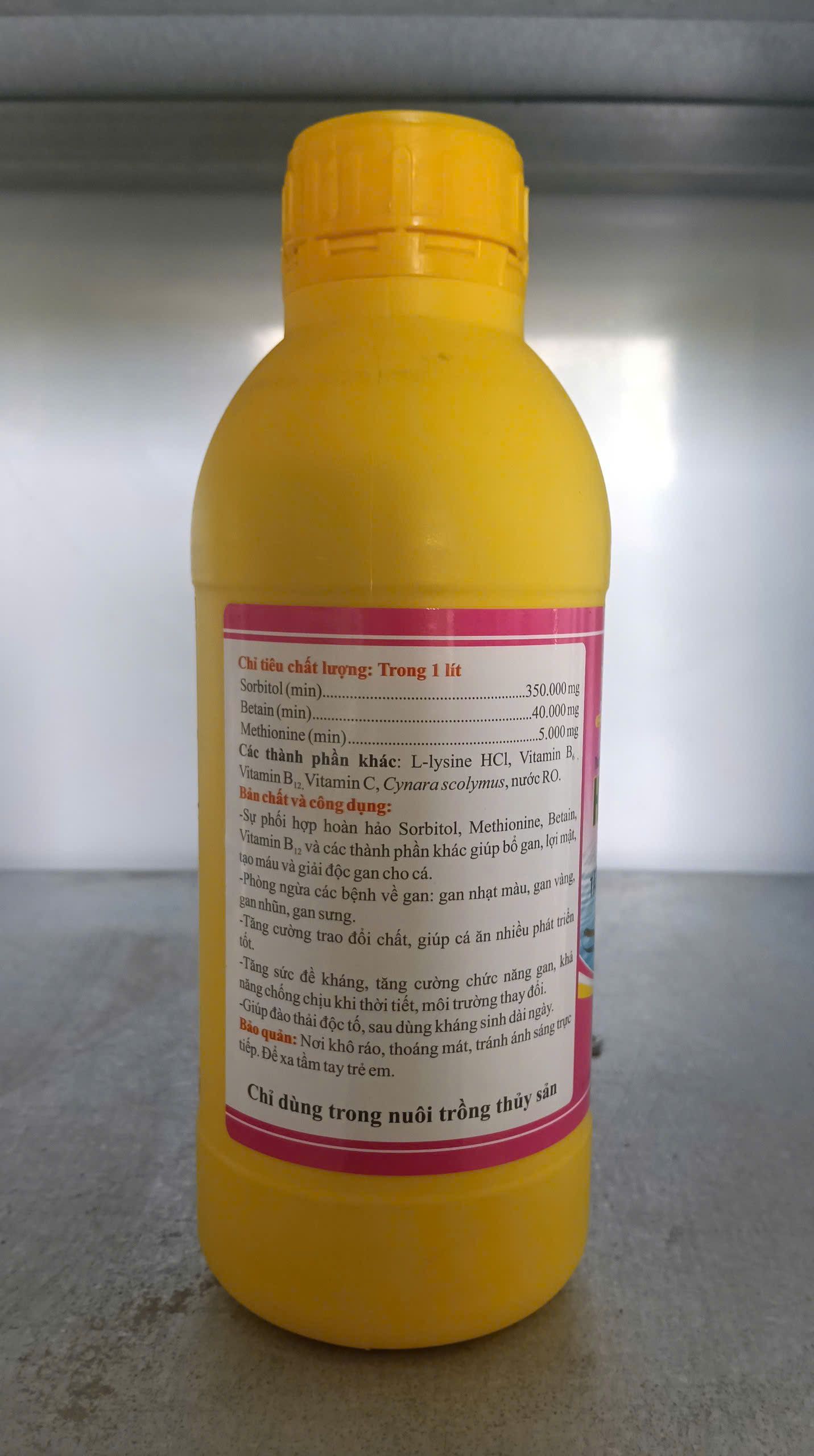 Thành phần và công dụng Hepavirol Plus thủy sản