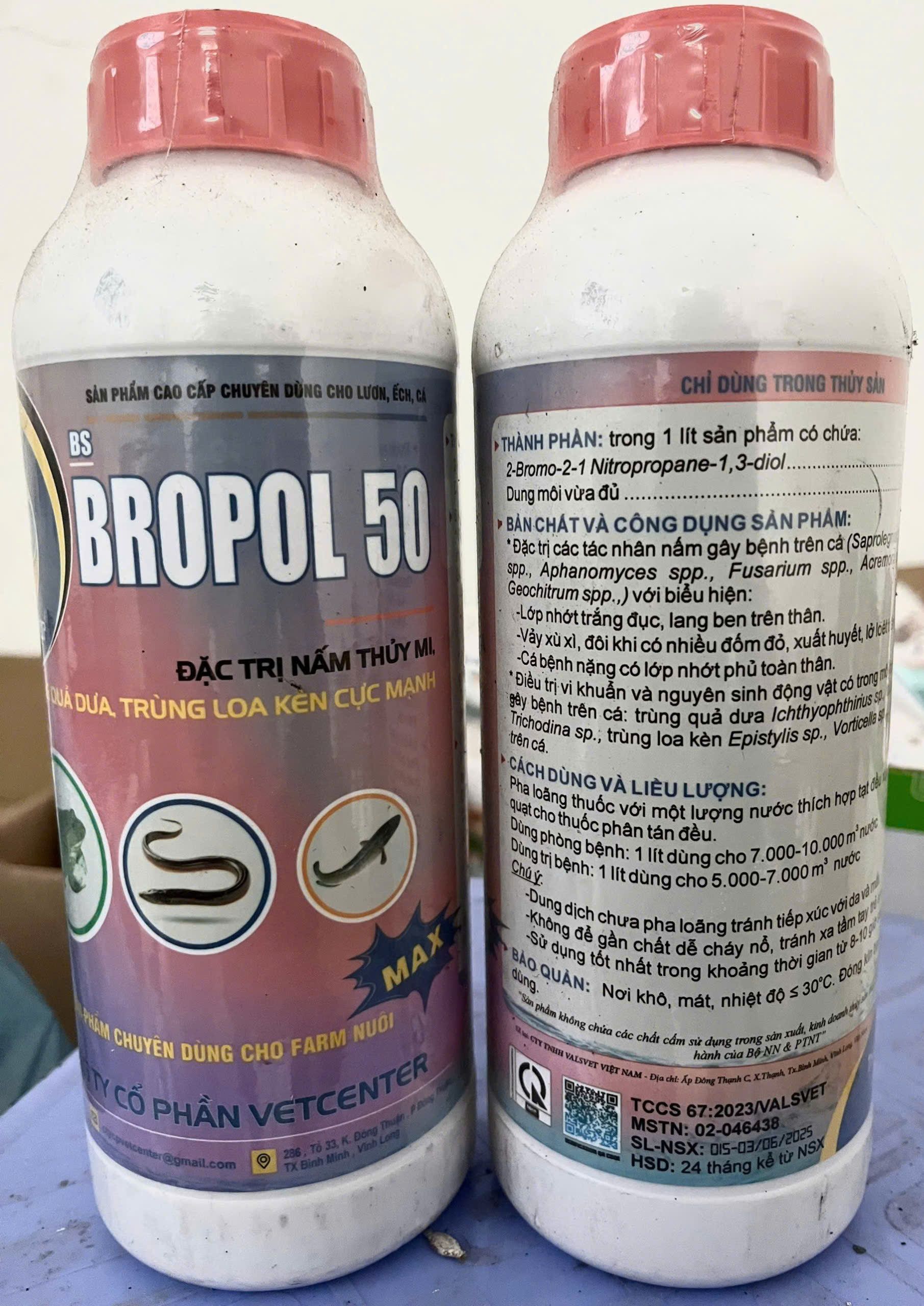 Thành phần cách dùng BS BROPOL 50