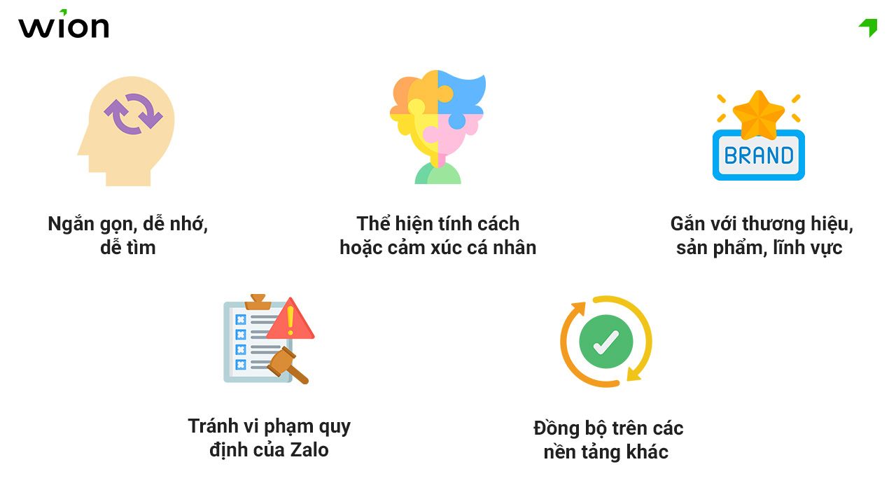 Vì sao tên Zalo lại quan trọng đối với cá nhân và doanh nghiệp?